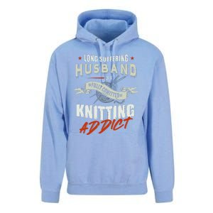 Long Suffering Husband Of A Fully Committed Knitter Unisex Surf Hoodie