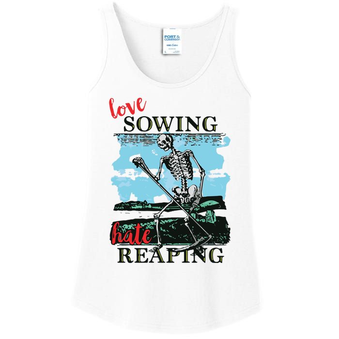 Love Sowing Hate Reaping Ladies Essential Tank