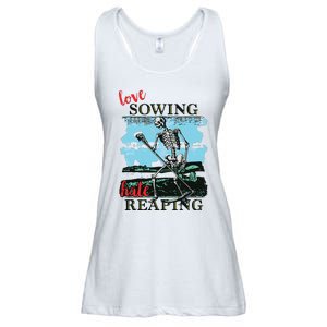 Love Sowing Hate Reaping Ladies Essential Flowy Tank