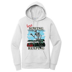 Love Sowing Hate Reaping Women's Pullover Hoodie