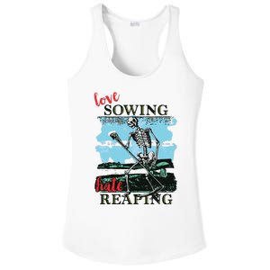 Love Sowing Hate Reaping Ladies PosiCharge Competitor Racerback Tank