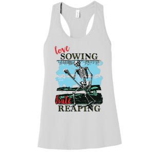 Love Sowing Hate Reaping Women's Racerback Tank