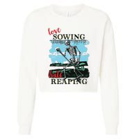 Love Sowing Hate Reaping Cropped Pullover Crew