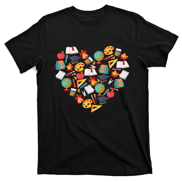 Love School Heart T-Shirt