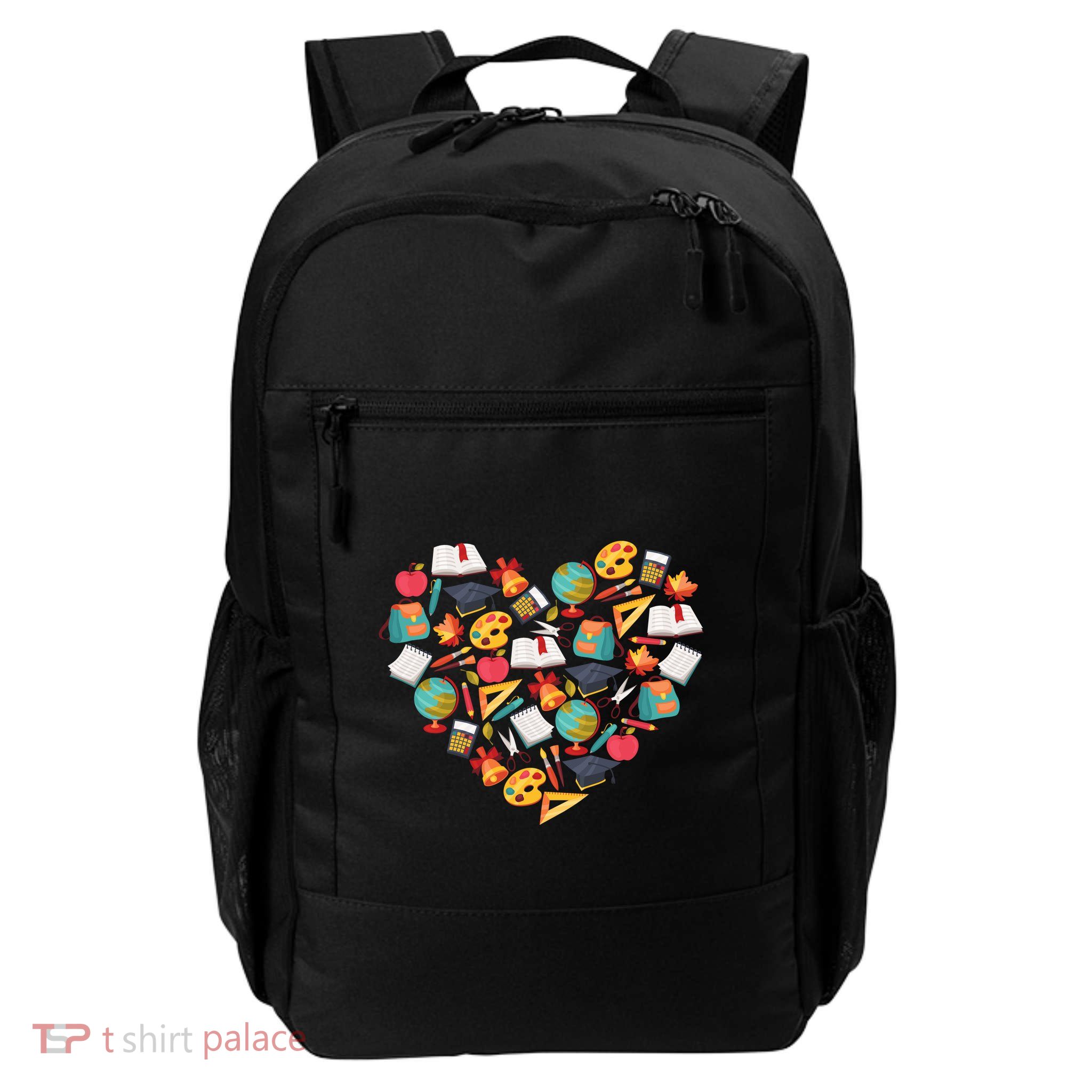 Love School Heart Daily Commute Backpack