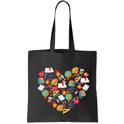 Love School Heart Bag