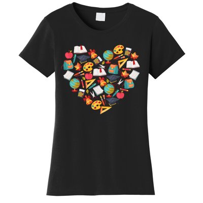 Love School Heart Women's T-Shirt