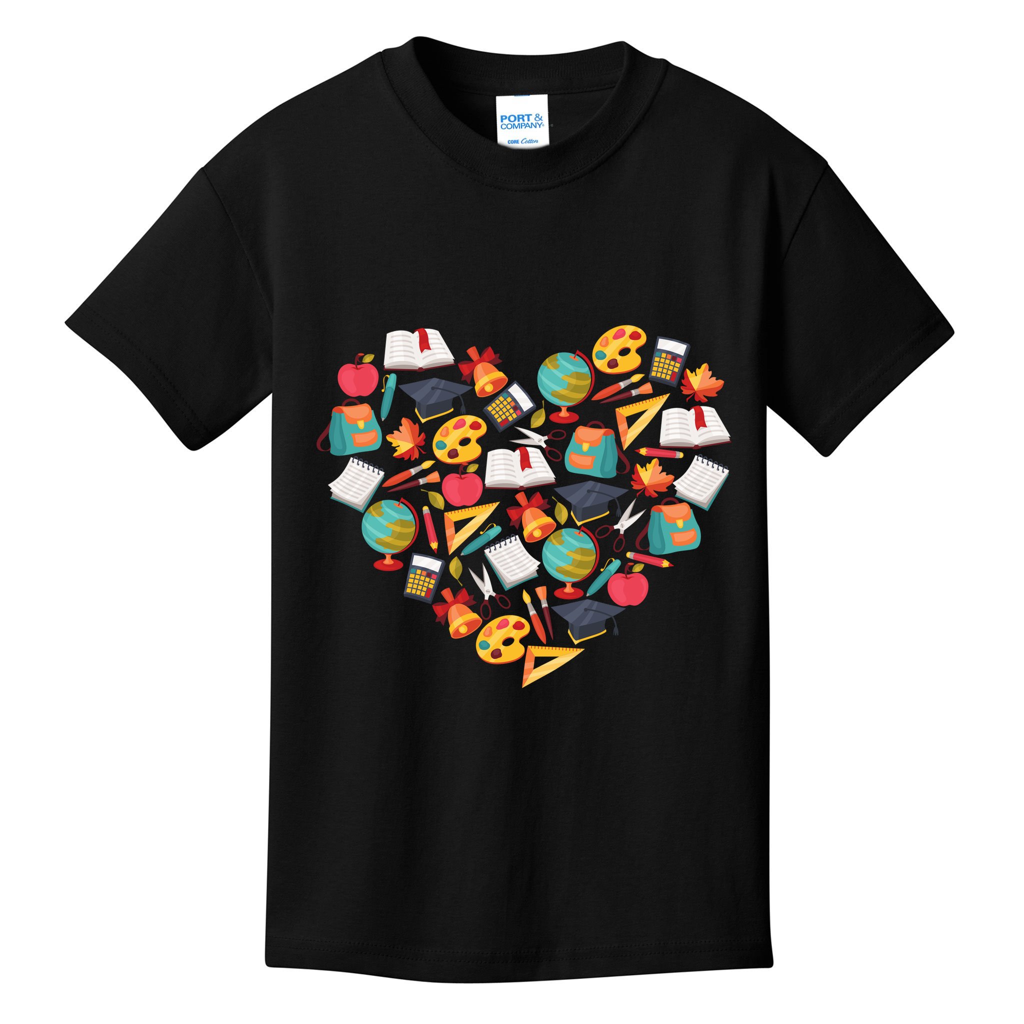Love School Heart Kids T-Shirt