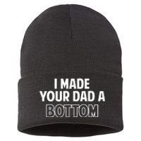 Limited SpencerS I Made Your Dad A Bottom Sustainable Knit Beanie