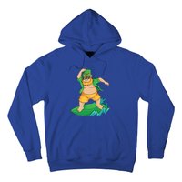 Leprechaun Surfer In Hawaii St Patrick's Day Funny Surf Gift Cute Gift Hoodie