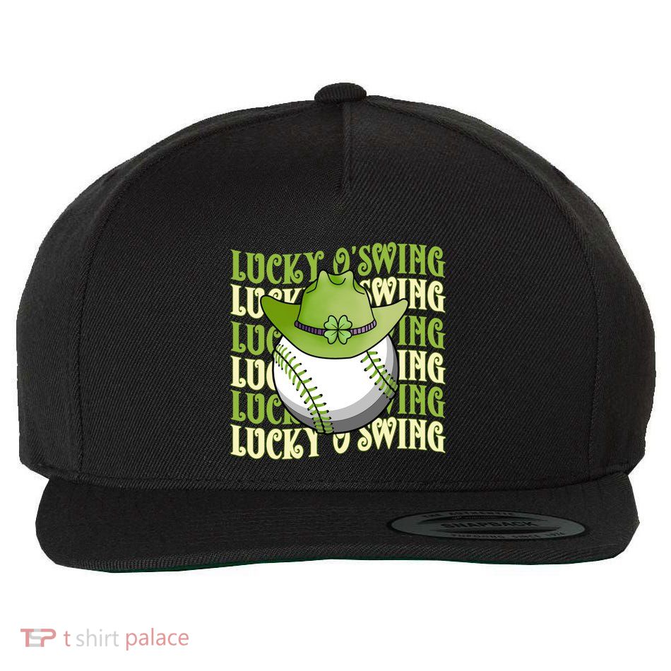 Leprechaun Shamrock Irish Baseball St PatrickS Day Great Gift Wool Snapback Cap