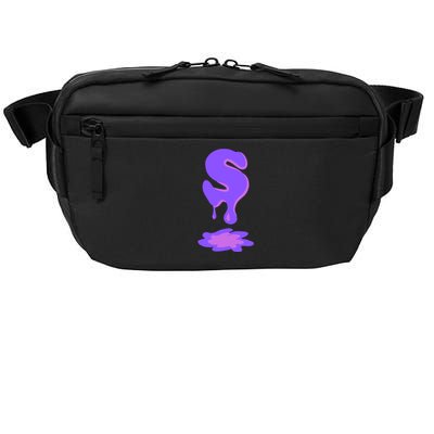 Letter S In Purple Crossbody Pack