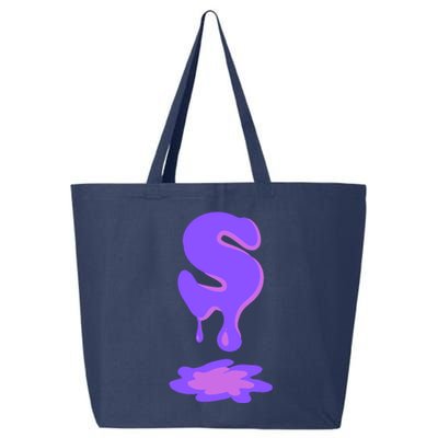 Letter S In Purple 25L Jumbo Tote