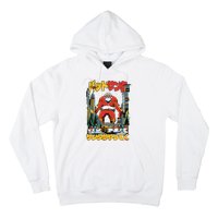 Laser Santa Is Coming To Y'all Anime Kaiju Christmas Time Hoodie