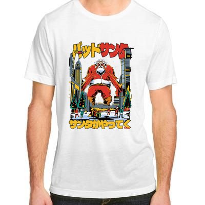 Laser Santa Is Coming To Y'all Anime Kaiju Christmas Time Adult ChromaSoft Performance T-Shirt