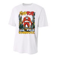 Laser Santa Is Coming To Y'all Anime Kaiju Christmas Time Performance Sprint T-Shirt