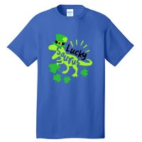 Lucky Saurus Irish T Rex Dinosaur Clover St.Patrick's Day Tall T-Shirt