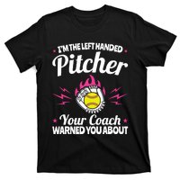 Lefty Southpaw IM The Left Handed Softball Pitcher T-Shirt