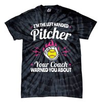 Lefty Southpaw IM The Left Handed Softball Pitcher Tie-Dye T-Shirt