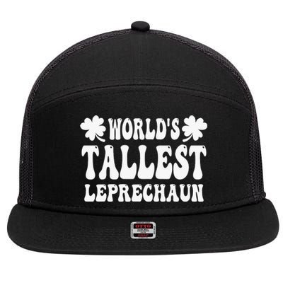 Leprechaun Saint Irish Pats St. Patrick's Day 7 Panel Mesh Trucker Snapback Hat