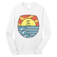 Lake Sara Illinois IL Sunset Vacation Souvenir Long Sleeve Shirt