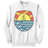 Lake Sara Illinois IL Sunset Vacation Souvenir Sweatshirt