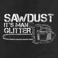 Lumberjack Sawdust Is Man Glitter Chainsaw Funny 25L Jumbo Tote
