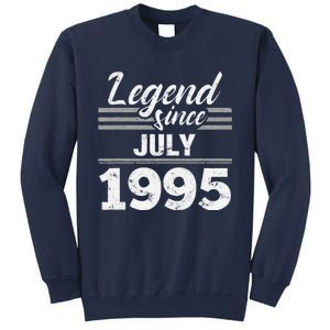 Legend Since July 1995 25th Birthday 25 Year Old Gift Sweatshirt