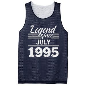 Legend Since July 1995 25th Birthday 25 Year Old Gift Mesh Reversible Basketball Jersey Tank