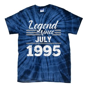 Legend Since July 1995 25th Birthday 25 Year Old Gift Tie-Dye T-Shirt