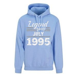 Legend Since July 1995 25th Birthday 25 Year Old Gift Unisex Surf Hoodie