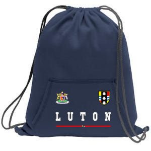 Luton Sportssoccer Jersey Flag Football Sweatshirt Cinch Pack Bag