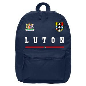 Luton Sportssoccer Jersey Flag Football 16 in Basic Backpack