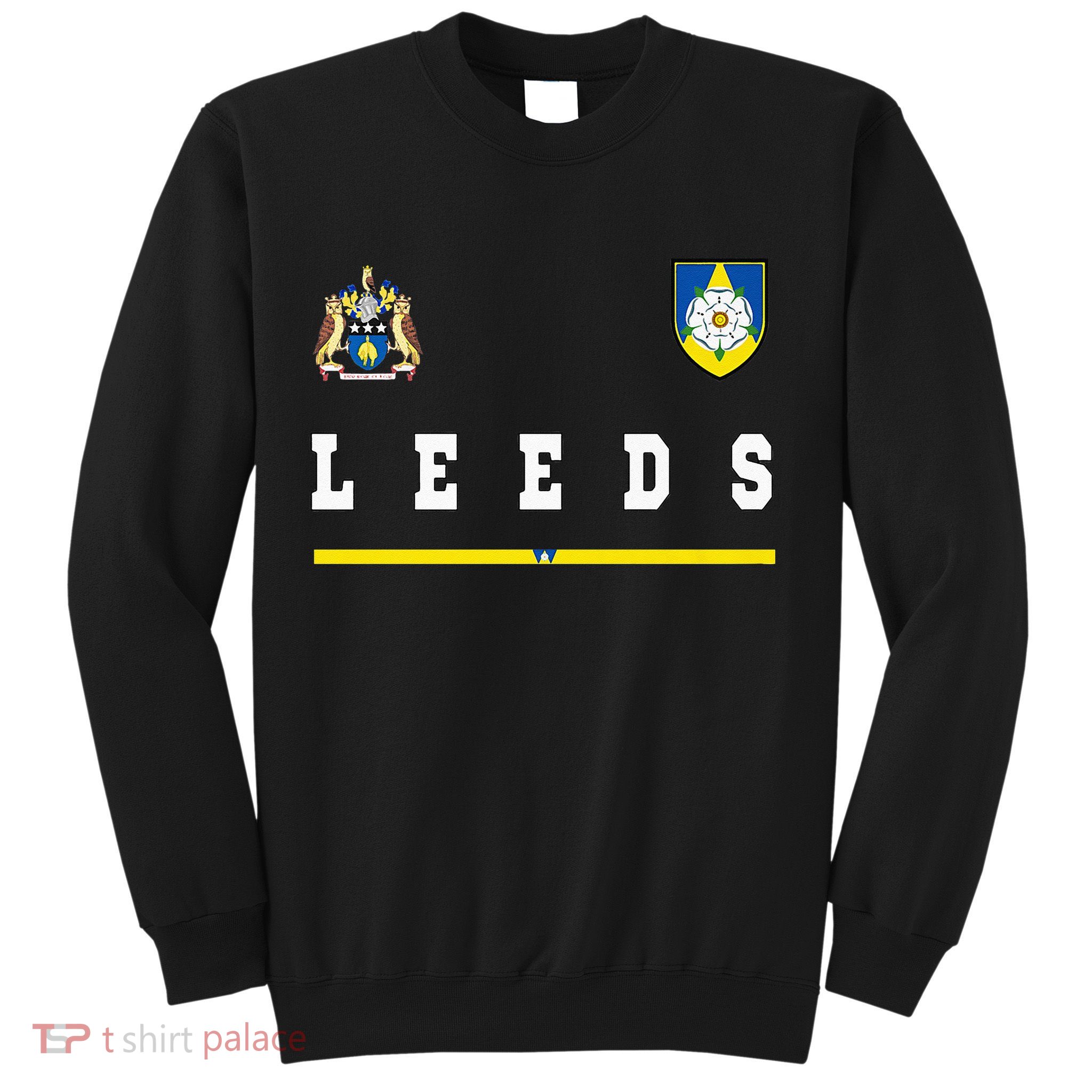 Leeds SportsSoccer Jersey Tee Flag Football Sweatshirt
