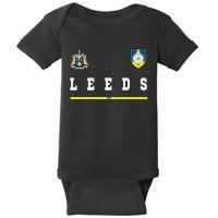 Leeds SportsSoccer Jersey Tee Flag Football Baby Bodysuit