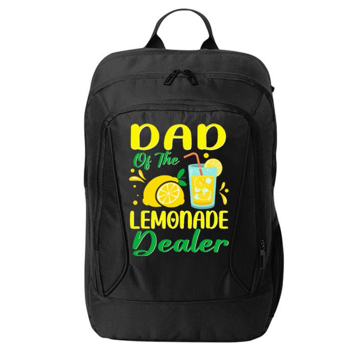 Lemonade Stand Juice Dad Of The Lemonade Dealer Birthday City Backpack