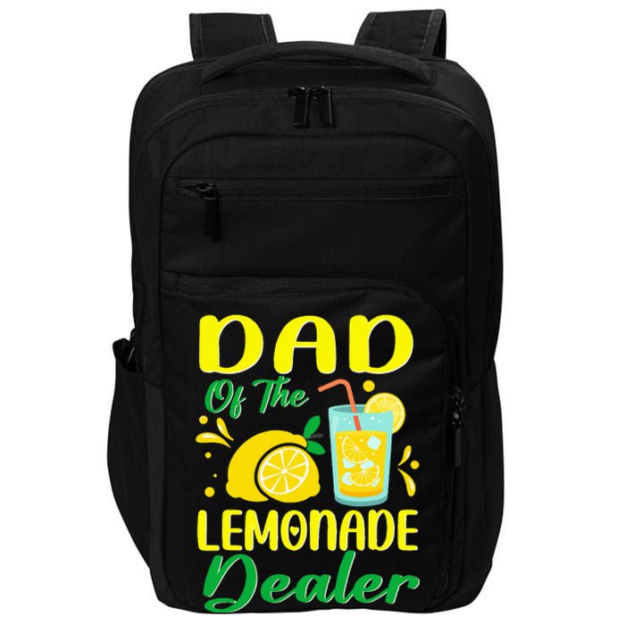 Lemonade Stand Juice Dad Of The Lemonade Dealer Birthday Impact Tech Backpack