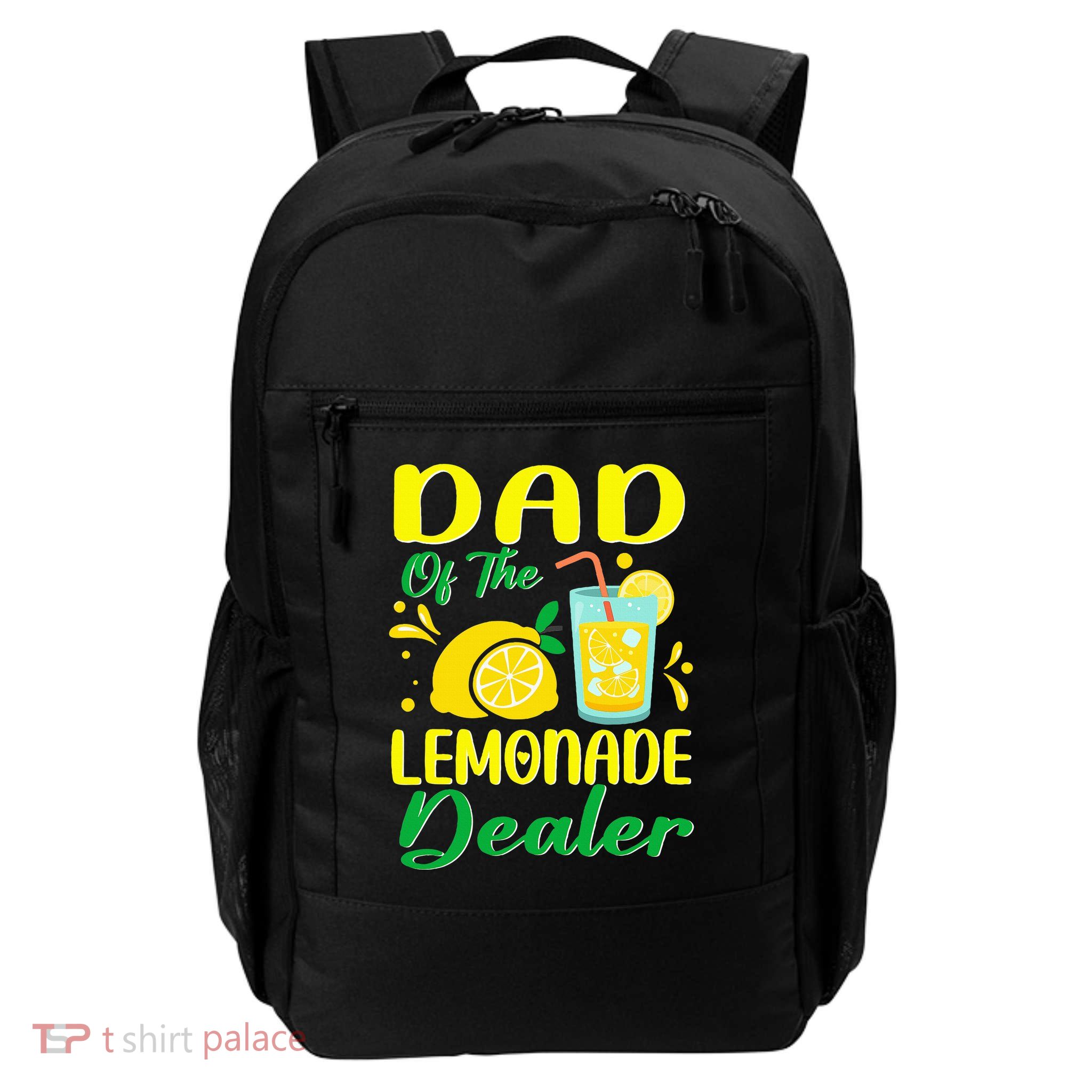 Lemonade Stand Juice Dad Of The Lemonade Dealer Birthday Daily Commute Backpack
