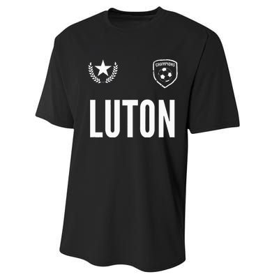 Luton Soccer Jersey Performance Sprint T-Shirt