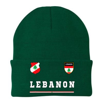 Lebanon Sportsoccer Jersey Flag Football Beirut Knit Cap Winter Beanie