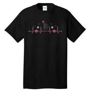 Love Sign Korean Heart Finger Heart Korea  Tall T-Shirt