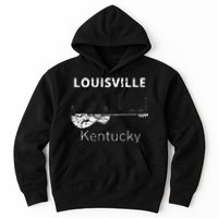 Louisville Souvenir Kentucky Lover Music Guitar Hoodie