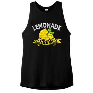 Lemon Stand Lemonade Crew Ladies PosiCharge Tri-Blend Wicking Tank