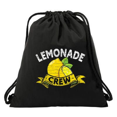 Lemon Stand Lemonade Crew Drawstring Bag