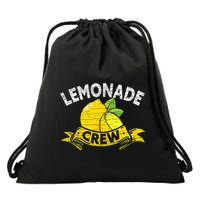 Lemon Stand Lemonade Crew Drawstring Bag