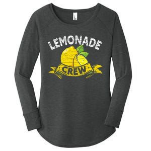 Lemon Stand Lemonade Crew Women's Perfect Tri Tunic Long Sleeve Shirt