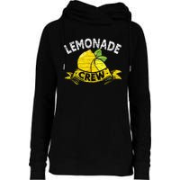 Lemon Stand Lemonade Crew Womens Funnel Neck Pullover Hood