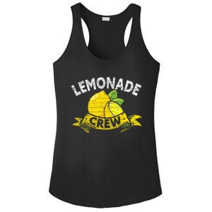 Lemon Stand Lemonade Crew Ladies PosiCharge Competitor Racerback Tank