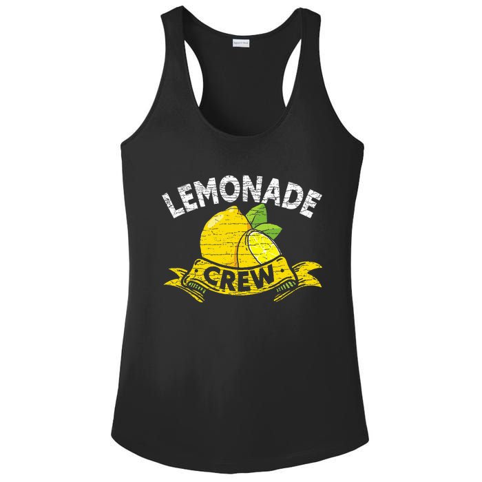 Lemon Stand Lemonade Crew Ladies PosiCharge Competitor Racerback Tank