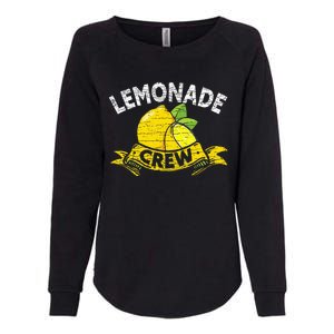 Lemon Stand Lemonade Crew Womens California Wash Sweatshirt